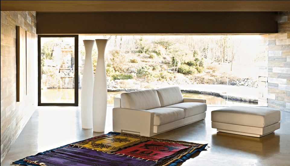 One Outdoor Sofa with Two Seat by Serralunga Furniture Sofas One Outdoor Sofa with Two Seat by Serralunga Furniture Sofas